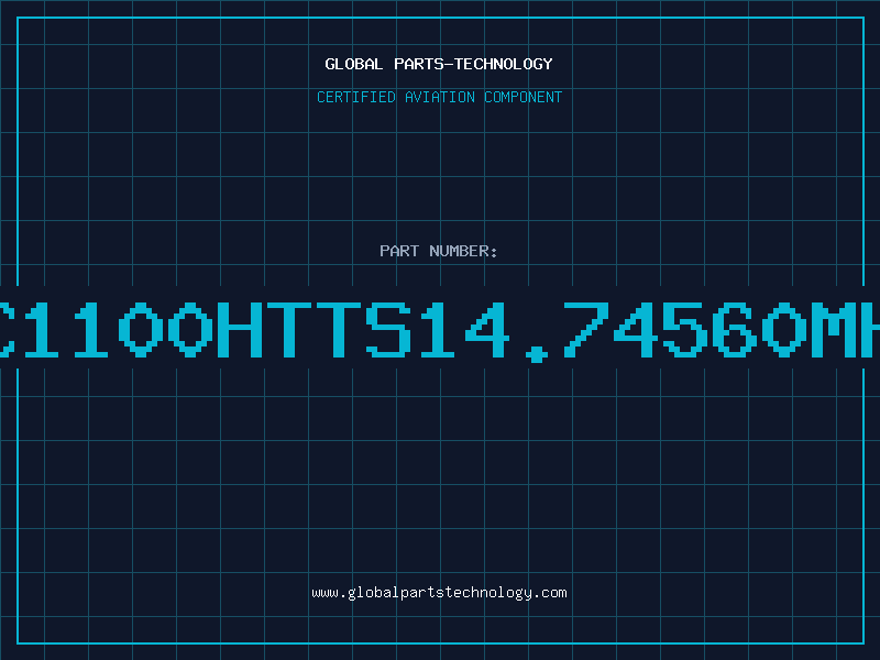 Aviation Part EC1100HTTS14.74560MHZ