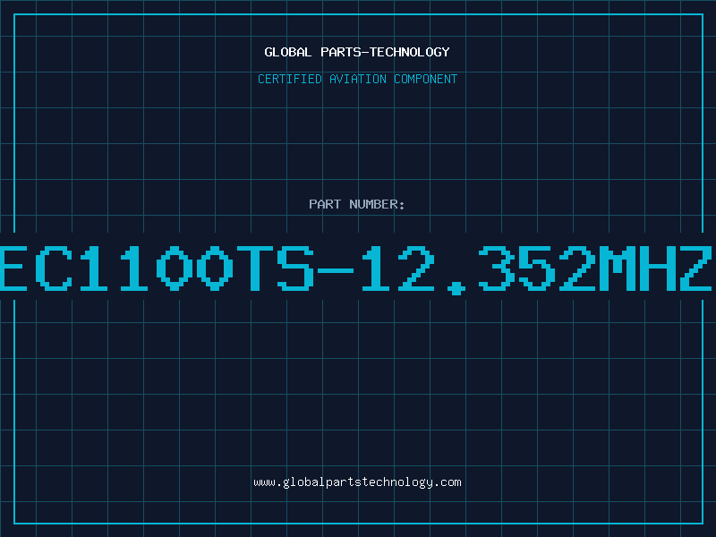 Aviation Part EC1100TS-12.352MHZ