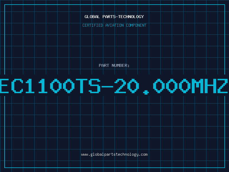 Aviation Part EC1100TS-20.000MHZ