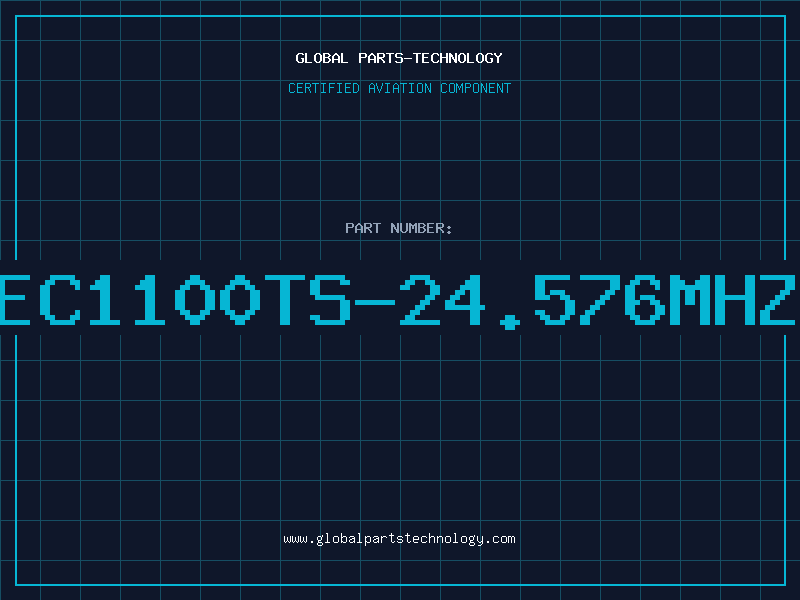 Aviation Part EC1100TS-24.576MHZ