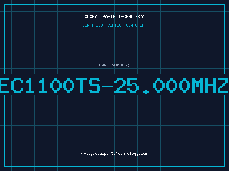 Aviation Part EC1100TS-25.000MHZ