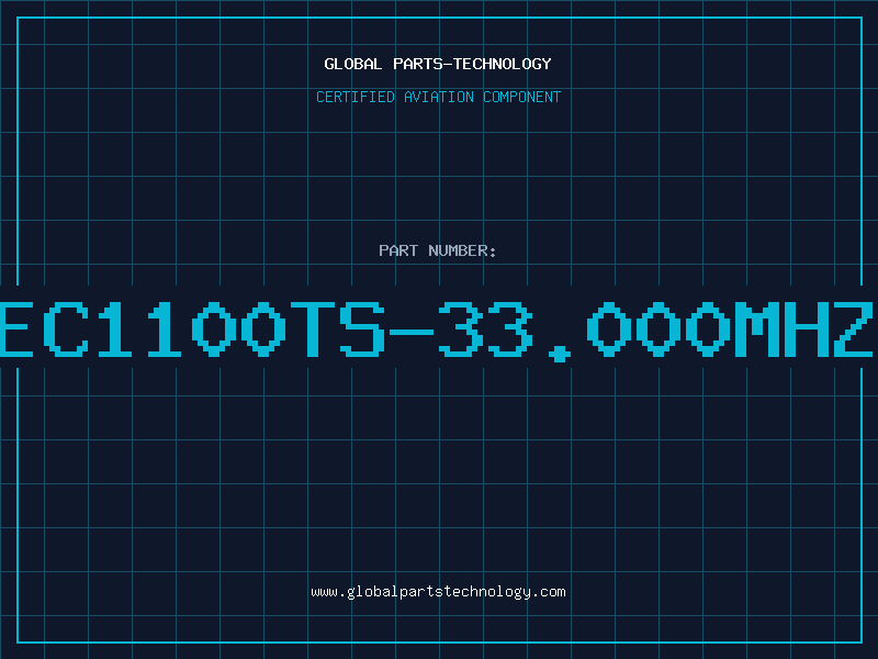 Aviation Part EC1100TS-33.000MHZ