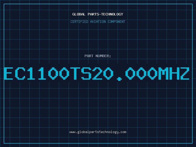 Aviation Part EC1100TS20.000MHZ