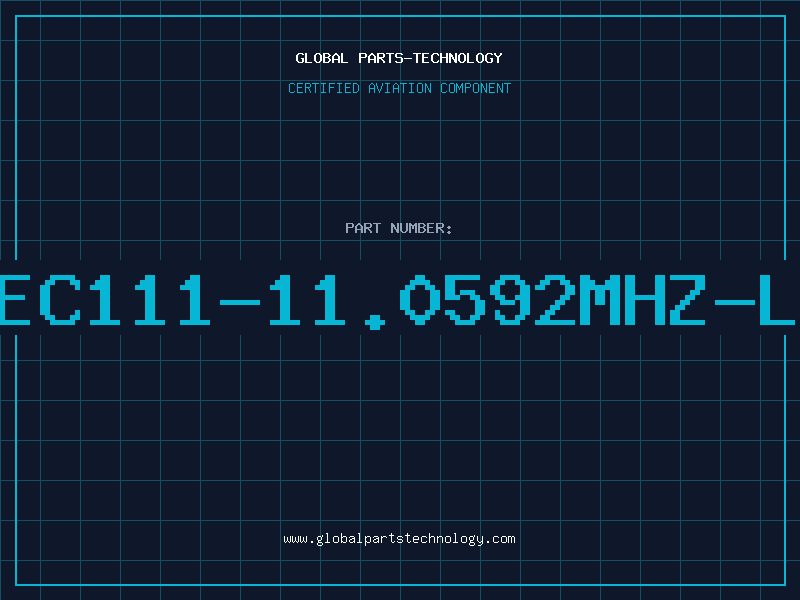 Aviation Part EC111-11.0592MHZ-L