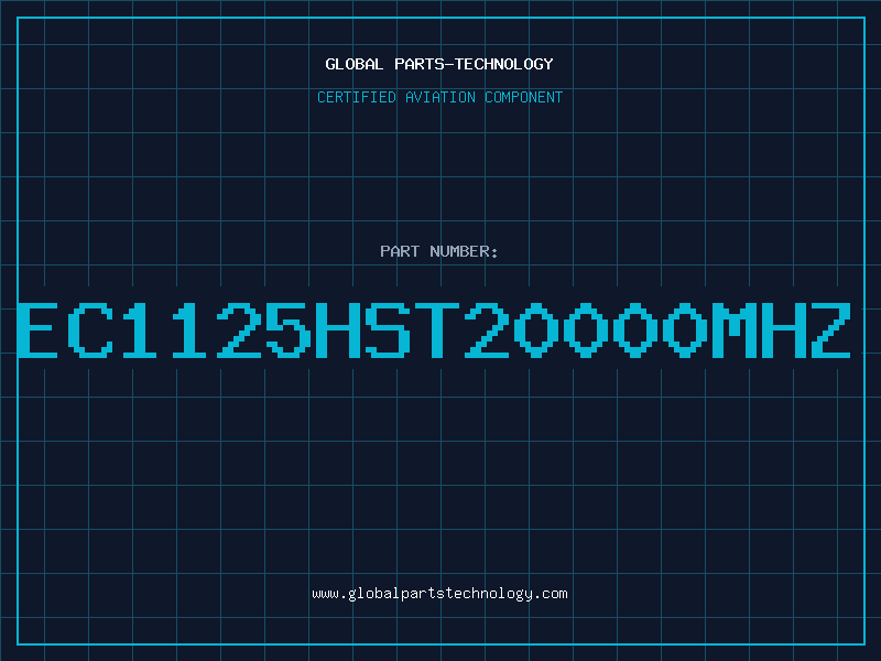 Aviation Part EC1125HST20000MHZ