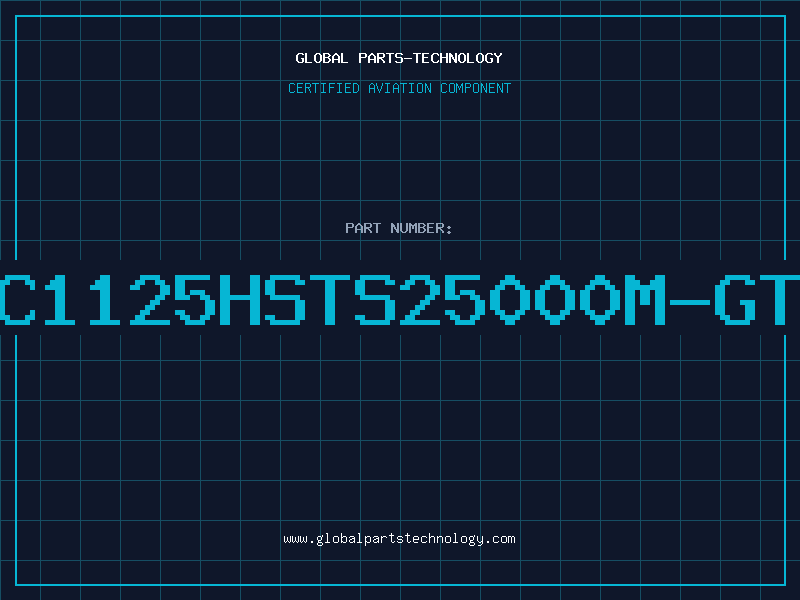 Aviation Part EC1125HSTS25000M-GTR