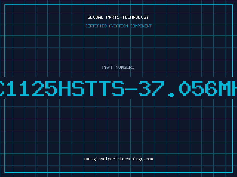 Aviation Part EC1125HSTTS-37.056MHZ