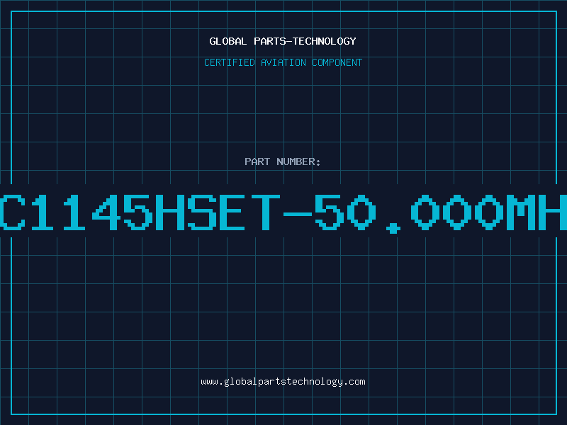 Aviation Part EC1145HSET-50.000MHZ