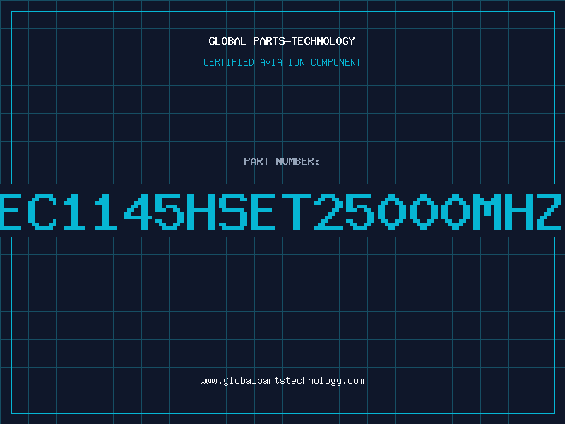 Aviation Part EC1145HSET25000MHZ