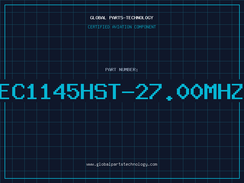 Aviation Part EC1145HST-27.00MHZ