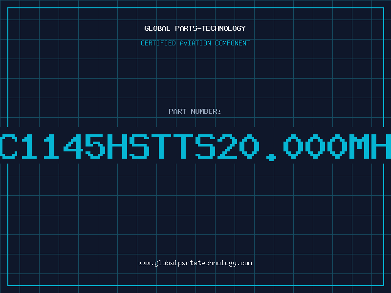 Aviation Part EC1145HSTTS20.000MHZ