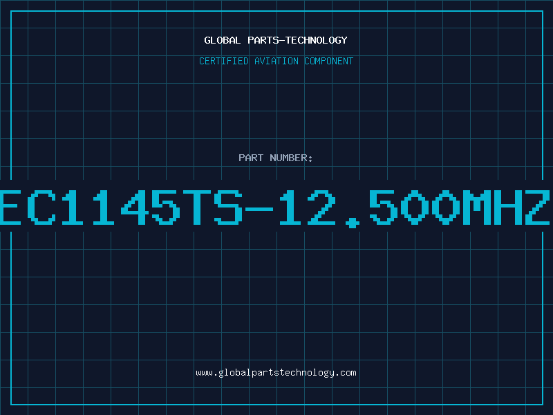 Aviation Part EC1145TS-12.500MHZ