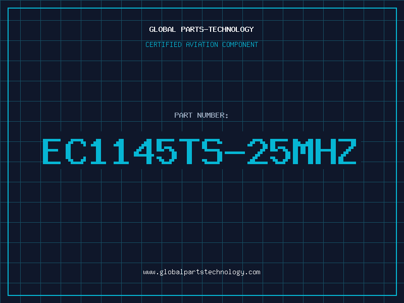 Aviation Part EC1145TS-25MHZ