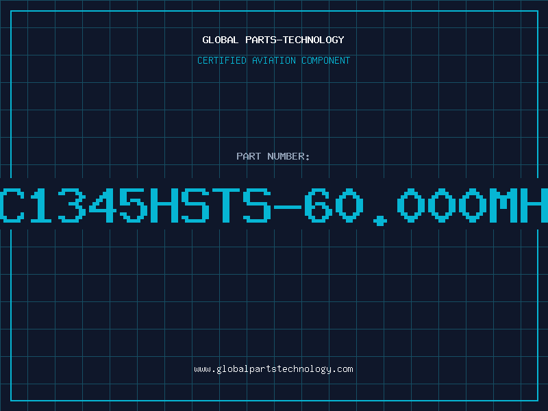 Aviation Part EC1345HSTS-60.000MHZ