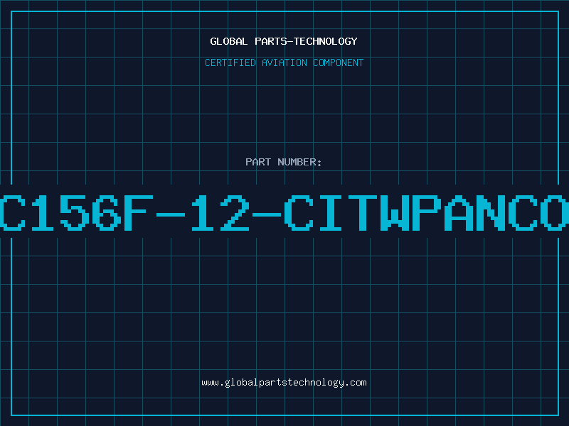 Aviation Part EC156F-12-CITWPANCON