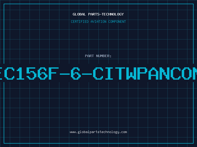 Aviation Part EC156F-6-CITWPANCON