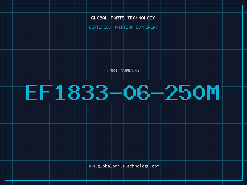 Aviation Part EF1833-06-250M