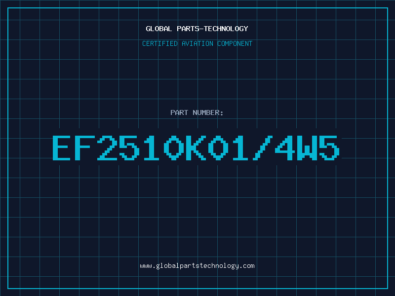 Aviation Part EF2510K01/4W5