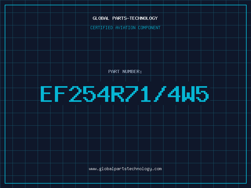Aviation Part EF254R71/4W5