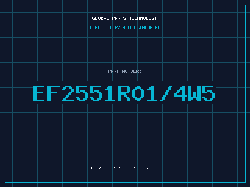 Aviation Part EF2551R01/4W5