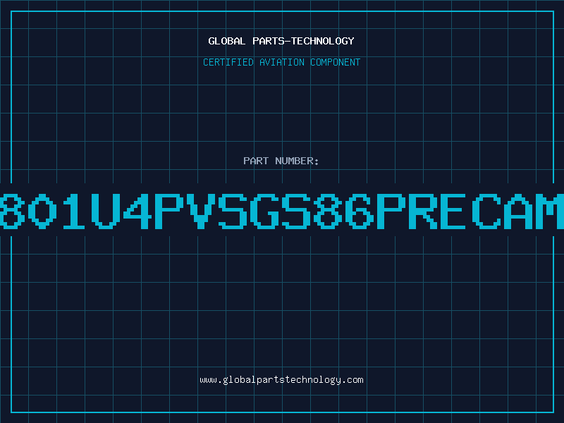Aviation Part EF6801U4PVSGS86PRECAMBRE