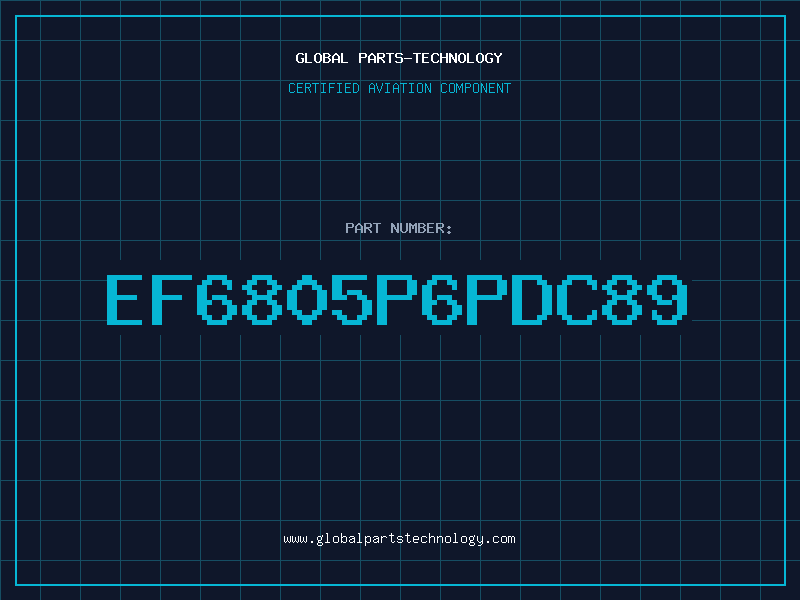Aviation Part EF6805P6PDC89