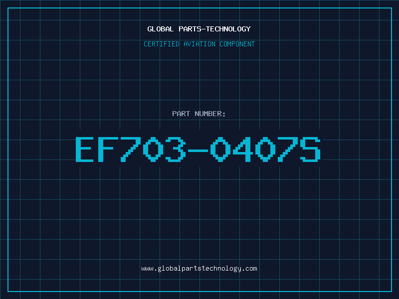 Aviation Part EF703-0407S