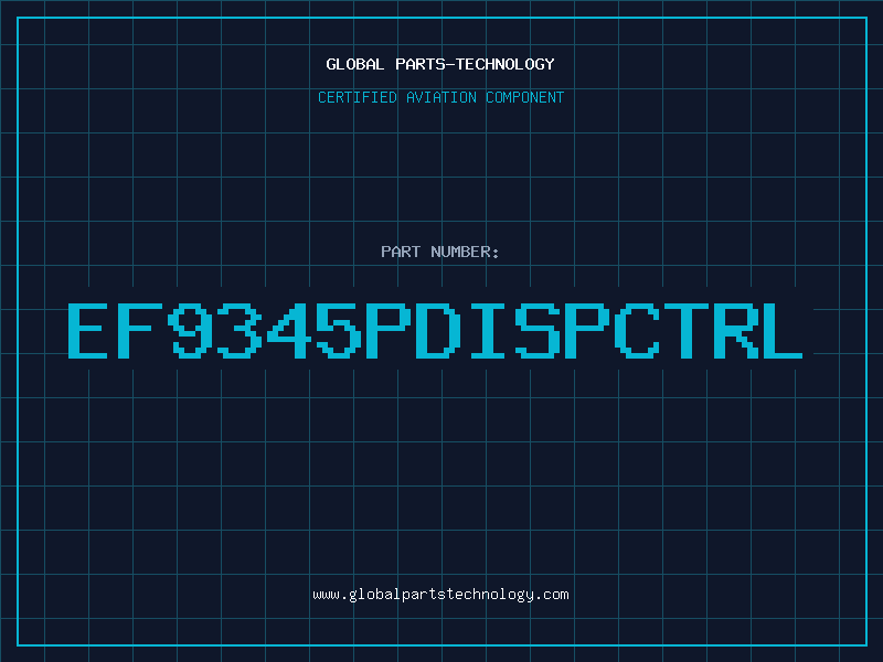 Aviation Part EF9345PDispCtrl