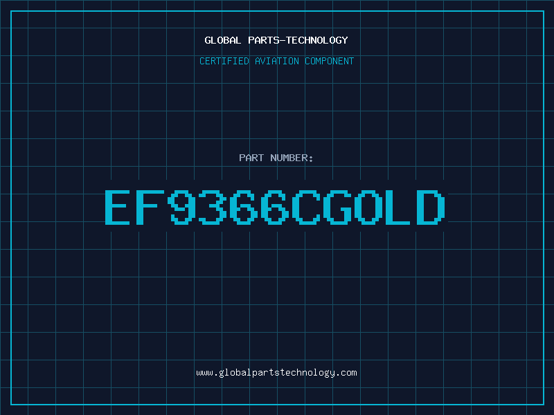 Aviation Part EF9366CGOLD