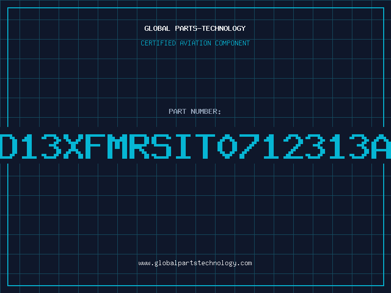 Aviation Part EFD13XFMRSIT0712313A20