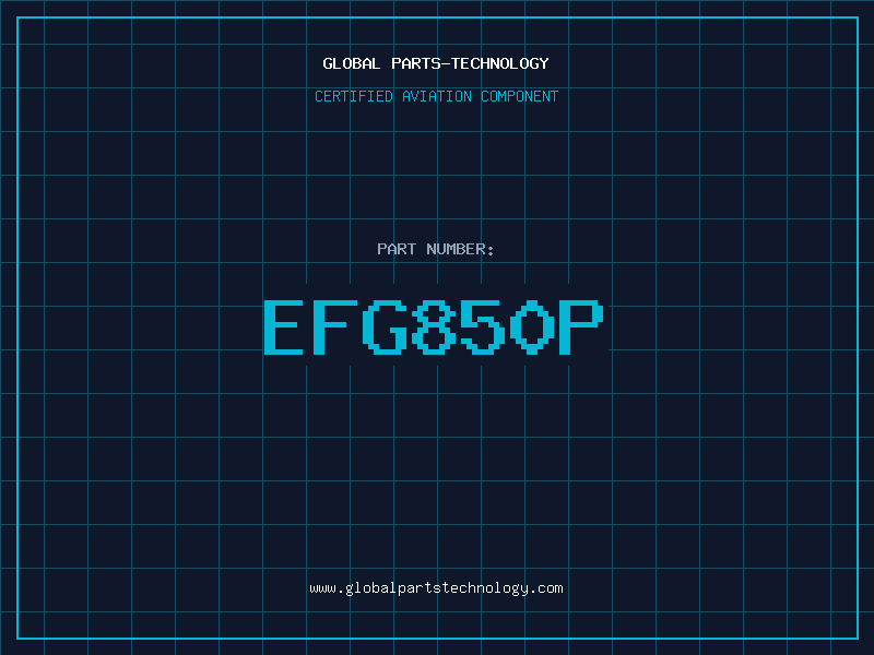 Aviation Part EFG850P