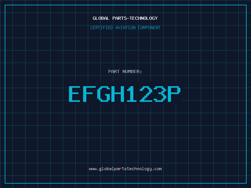 Aviation Part EFGH123P