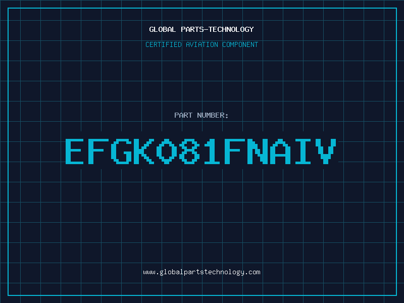 Aviation Part EFGK081FNAIV
