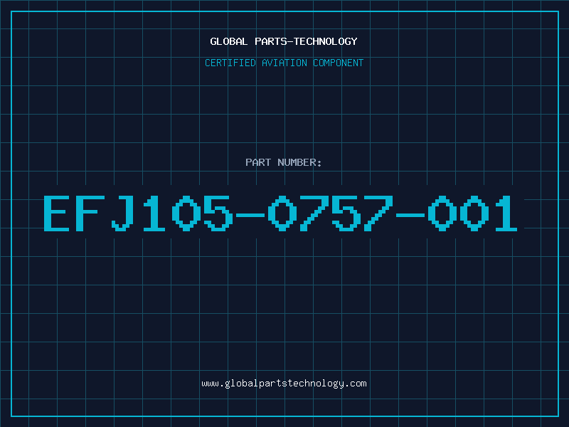 Aviation Part EFJ105-0757-001