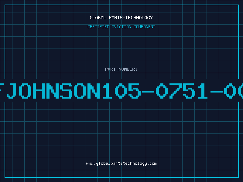 Aviation Part EFJOHNSON105-0751-001