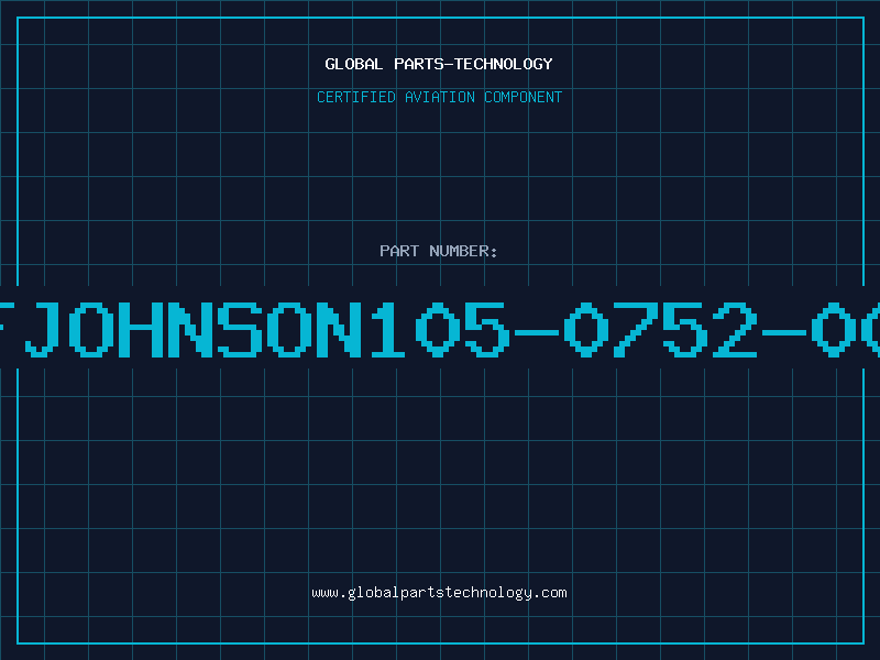 Aviation Part EFJOHNSON105-0752-001
