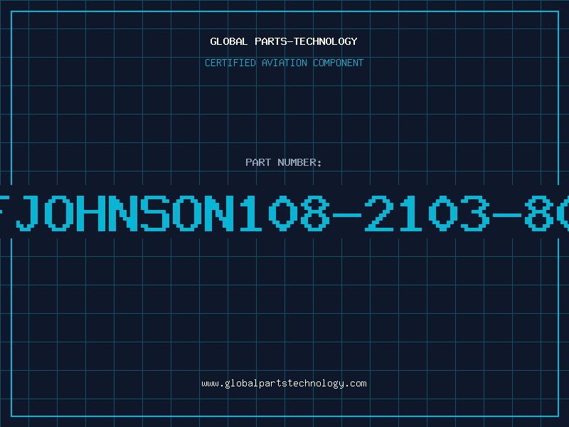 Aviation Part EFJOHNSON108-2103-801