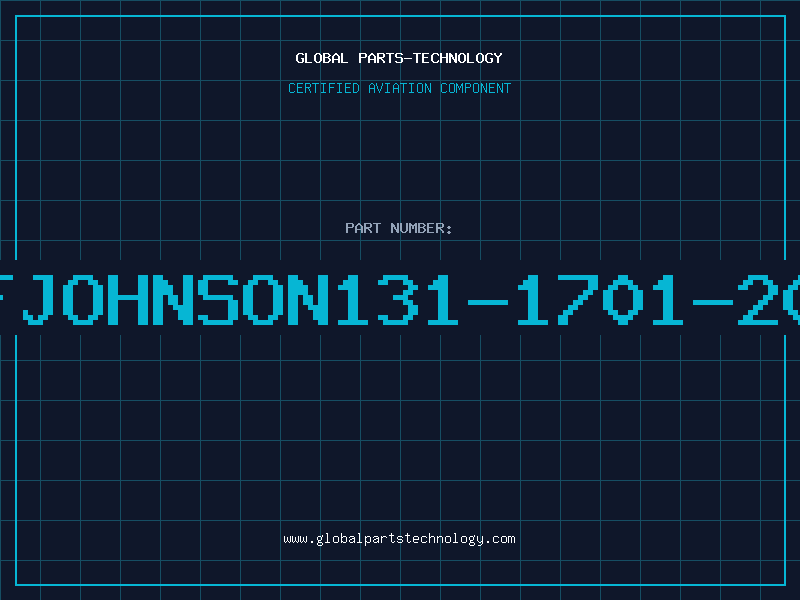 Aviation Part EFJOHNSON131-1701-201