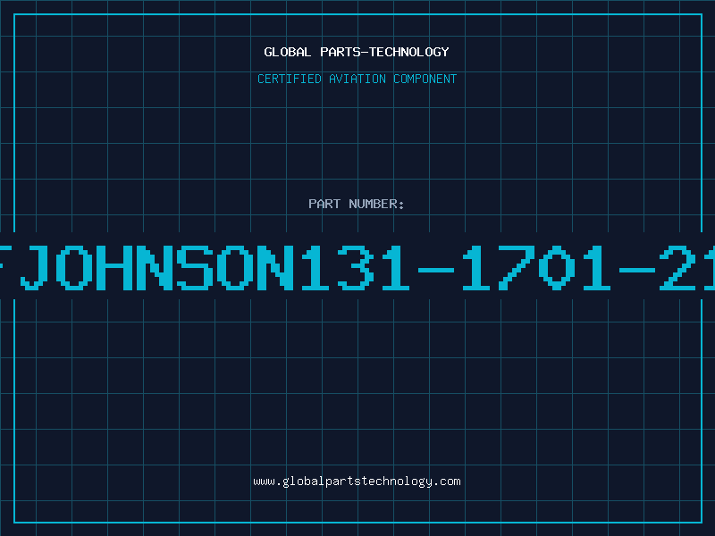 Aviation Part EFJOHNSON131-1701-216