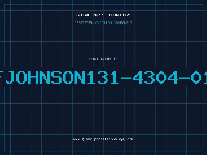Aviation Part EFJOHNSON131-4304-011
