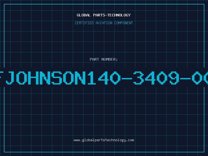 Aviation Part EFJOHNSON140-3409-006