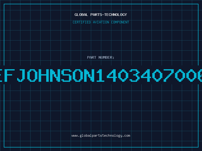 Aviation Part EFJOHNSON1403407006