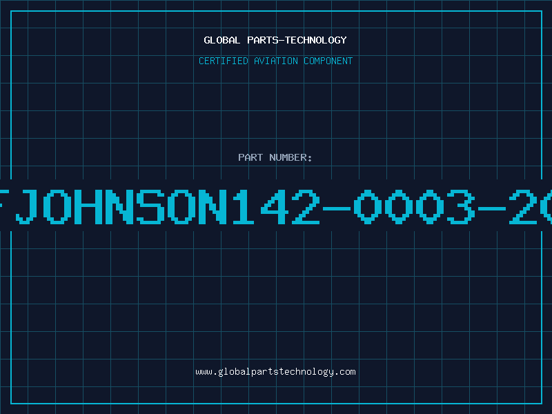 Aviation Part EFJOHNSON142-0003-206