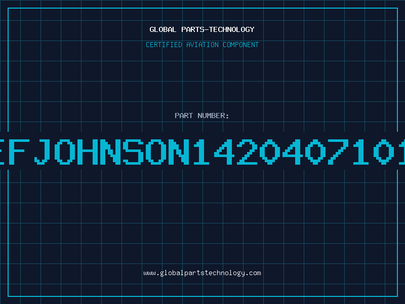 Aviation Part EFJOHNSON1420407101
