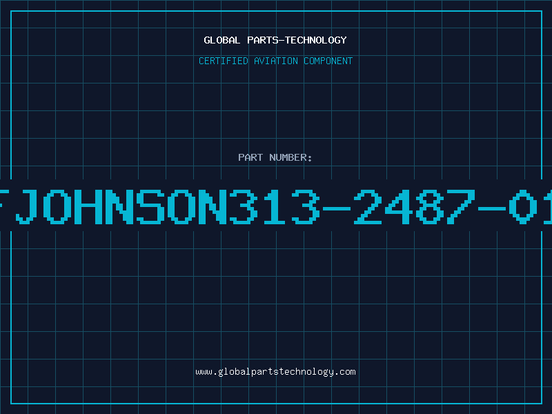 Aviation Part EFJOHNSON313-2487-016