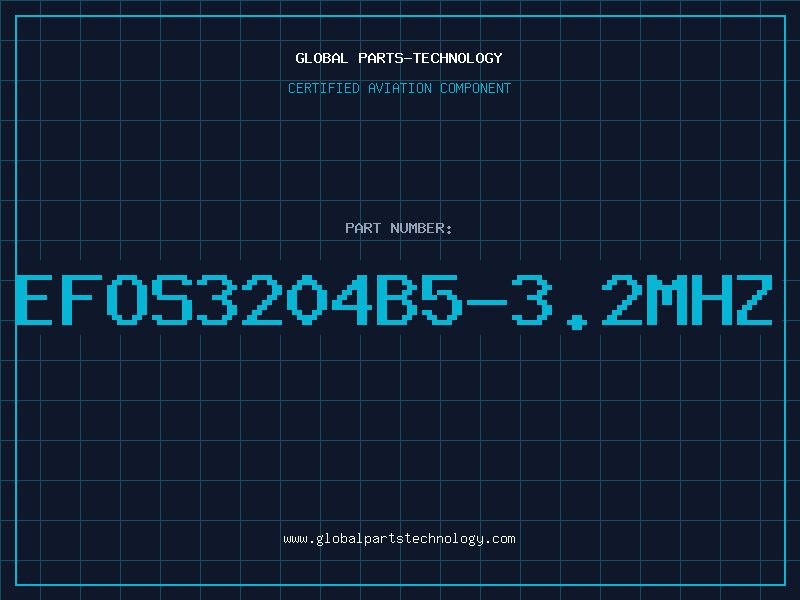Aviation Part EFOS3204B5-3.2MHZ