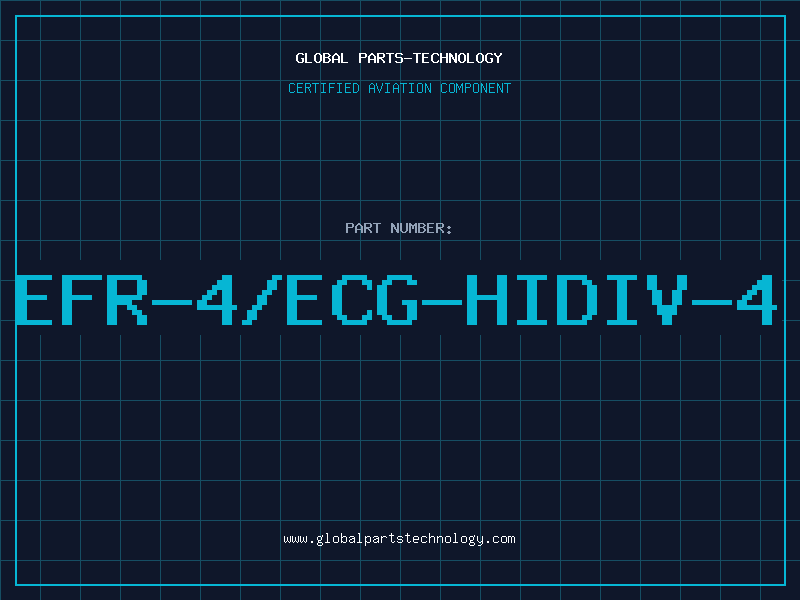 Aviation Part EFR-4/ECG-HIDIV-4