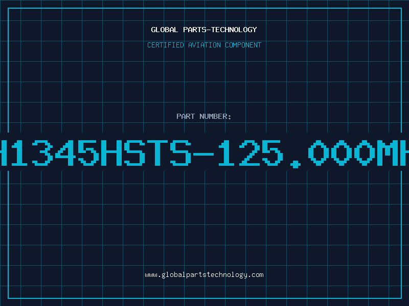Aviation Part EH1345HSTS-125.000MHZ