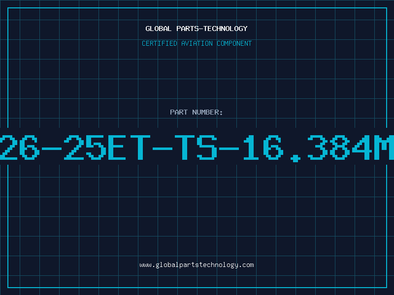 Aviation Part EH26-25ET-TS-16.384MTR