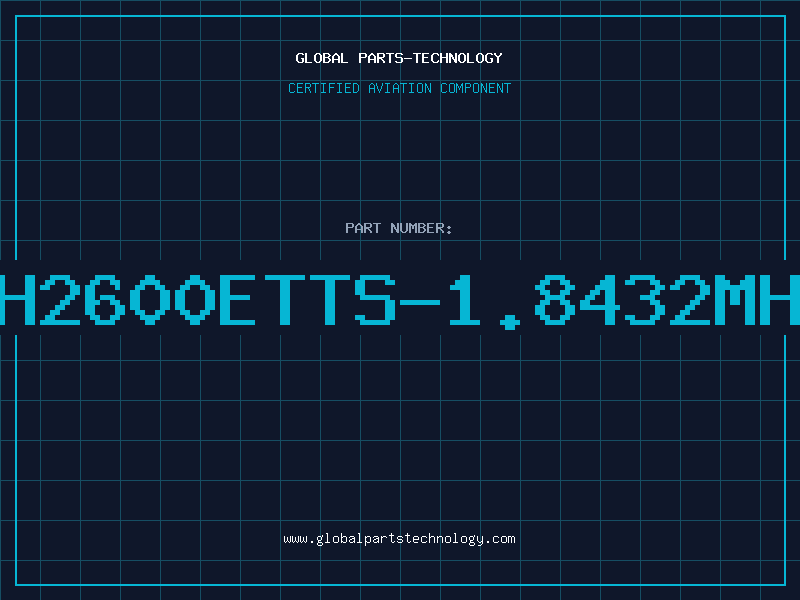 Aviation Part EH2600ETTS-1.8432MHz